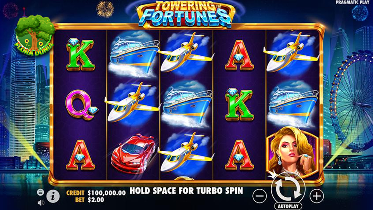 Liburan Asik dan Cuan? Main Slot Towering Fortunes Sekarang Aja