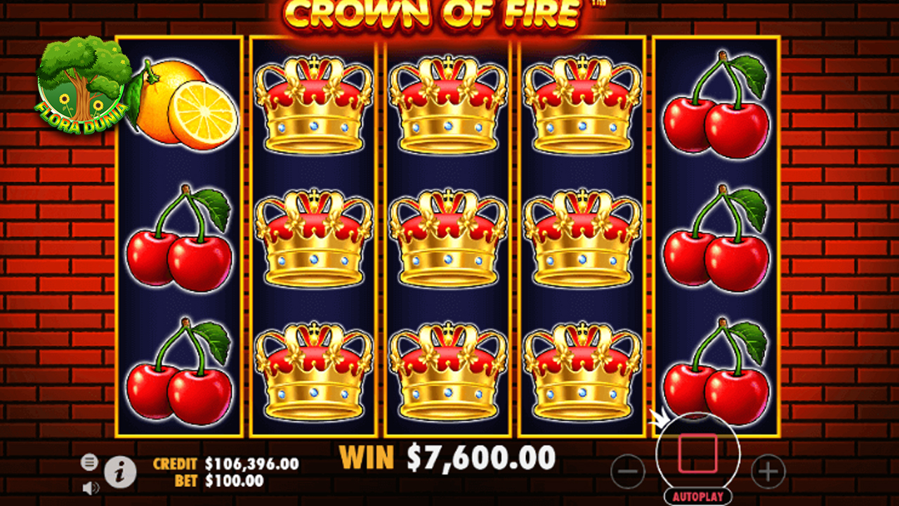 Slot Rtp8000 Crown of Fire: Menangkan Kekayaan dari Bara!