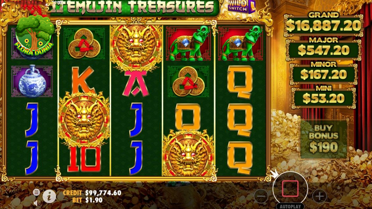 Slot Online Temujin Treasures Rejeki dari Takhta Mongol!