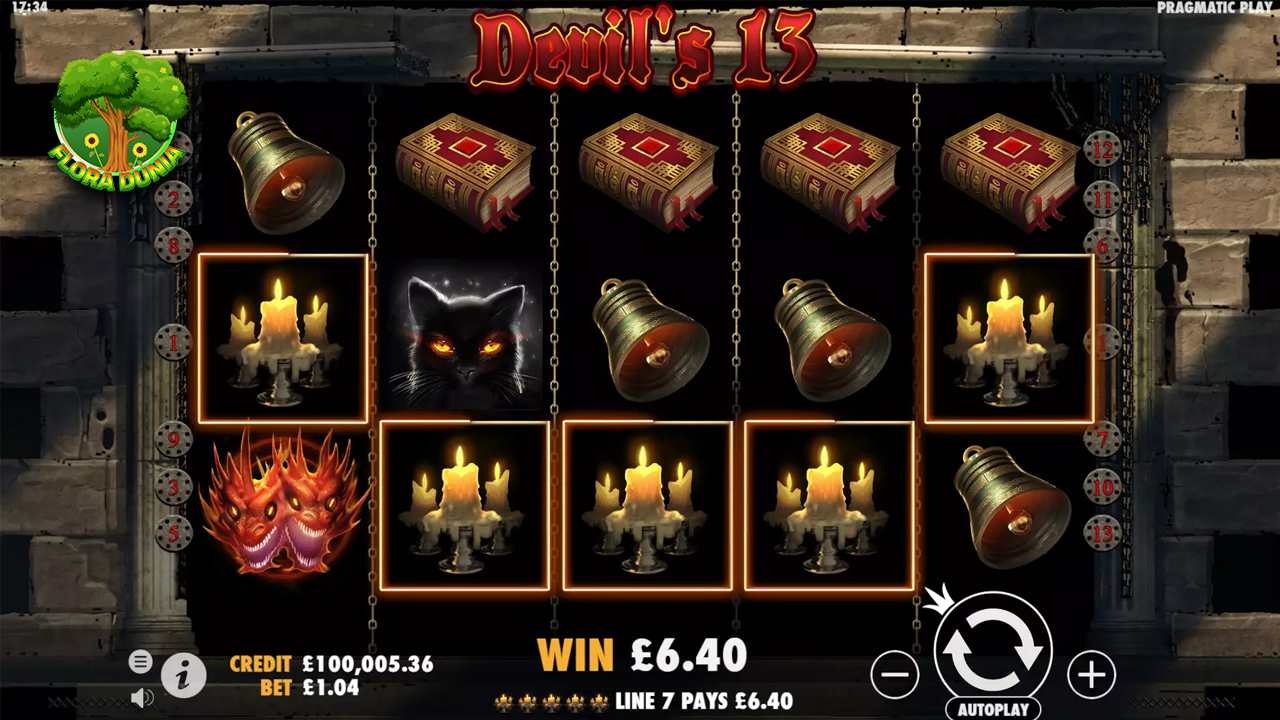 Raih Jackpot Judi Slot Devil's 13 Seru dan Penuh Tantangan
