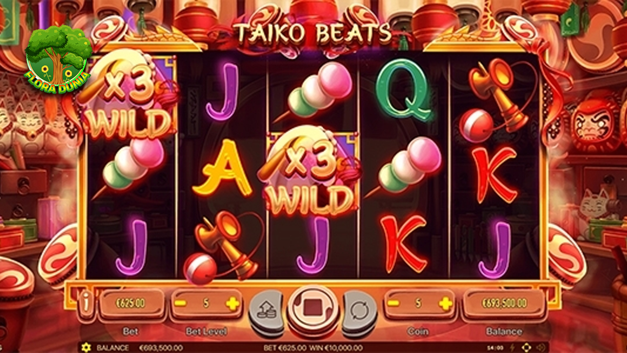 Pengalaman Taiko Beats Optimal di Situs Slot Resmi!