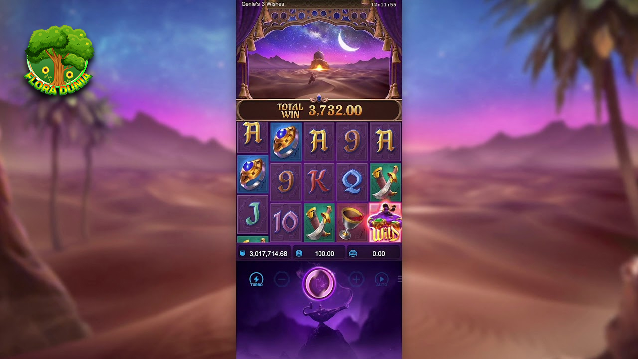 Rasakan Magis Slot Online Genie's 3 Wishes yang Memikat!