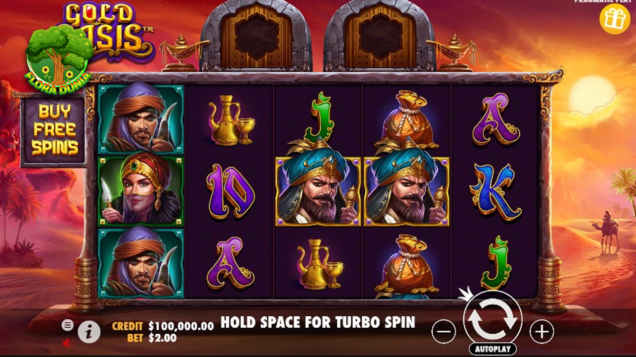 Game Slot Online Gold Oasis dengan 243 Taktik Menang Seru
