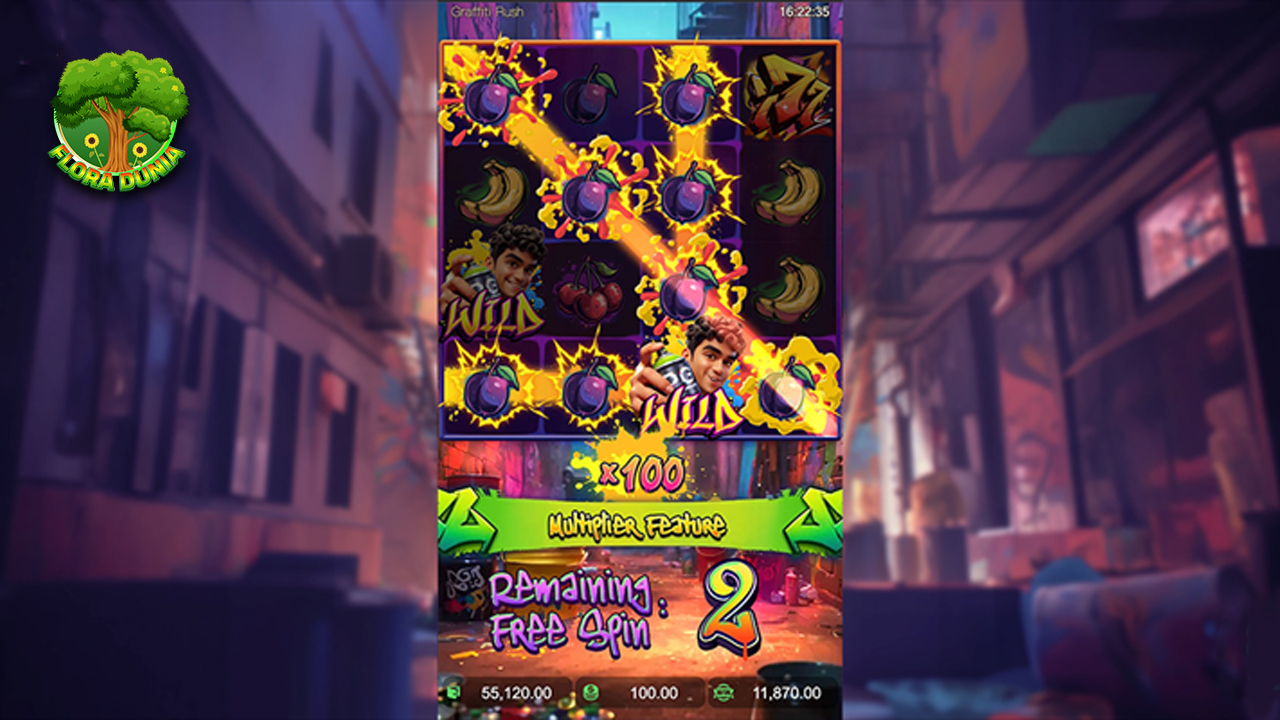 Graffiti Rush Slot Online: Sensasi Kota dalam Genggaman!
