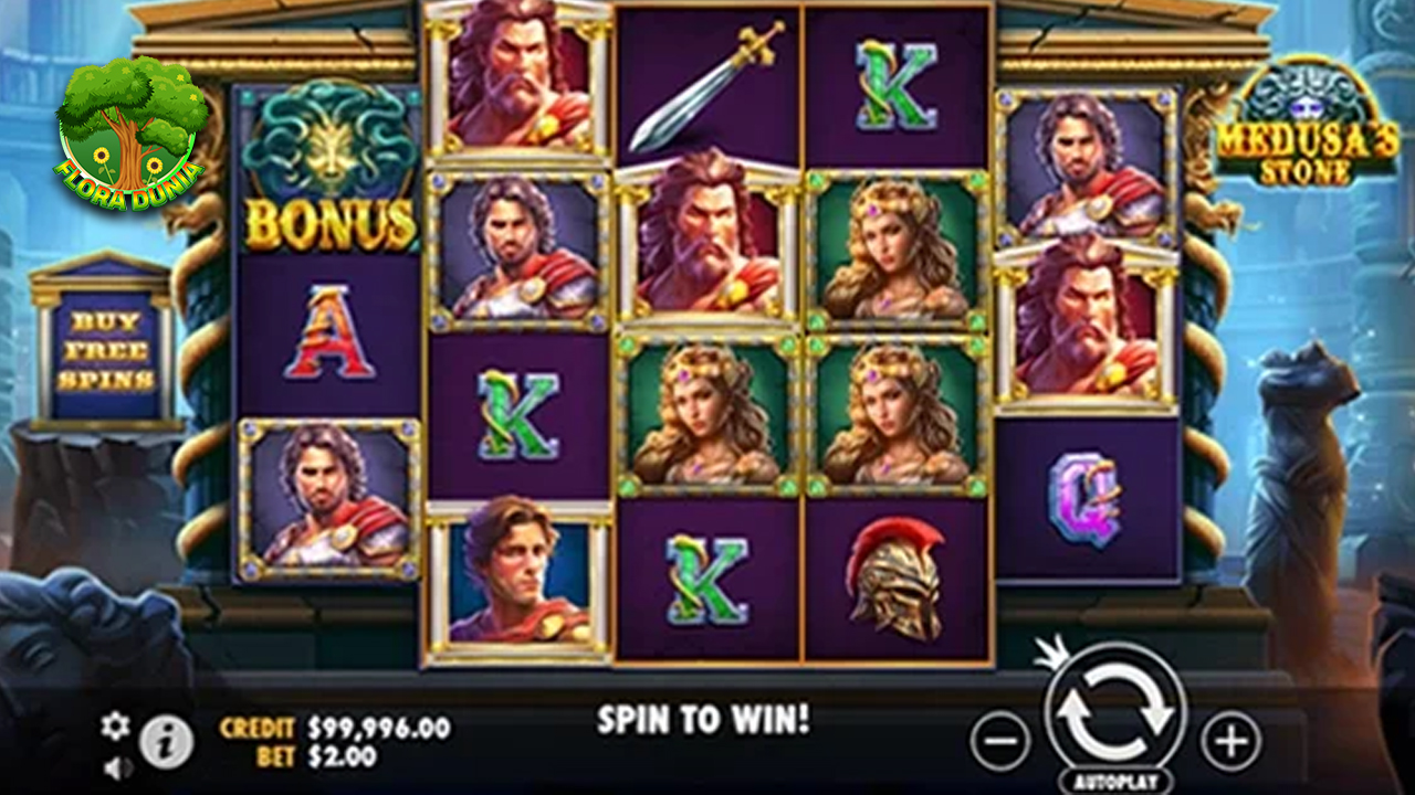 Rtp8000 Daftar dan Taklukkan Slot Medusa’s Stone Hari Ini!