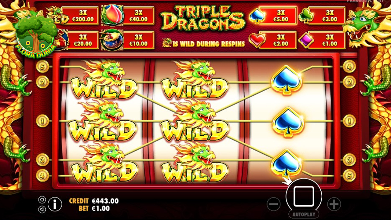 Slot Gacor Triple Dragons: Tiga Naga Bawa Hoki Maksimal!