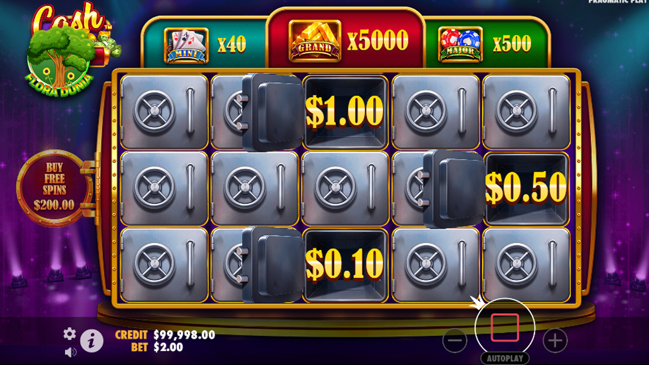 Tampilan Responsif Slot Cash Box saat Ruby8000 Login!