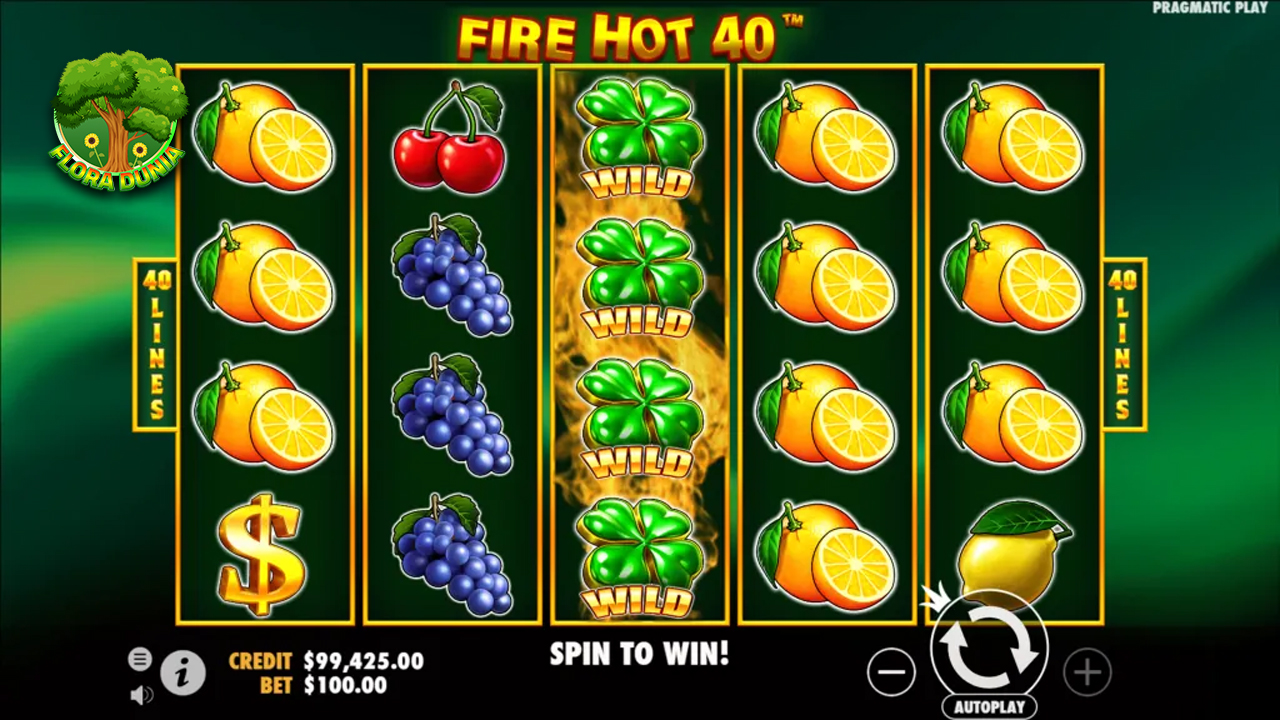Akun Demo Keunggulan Bermain Fire Hot 40 dengan Slot ini!