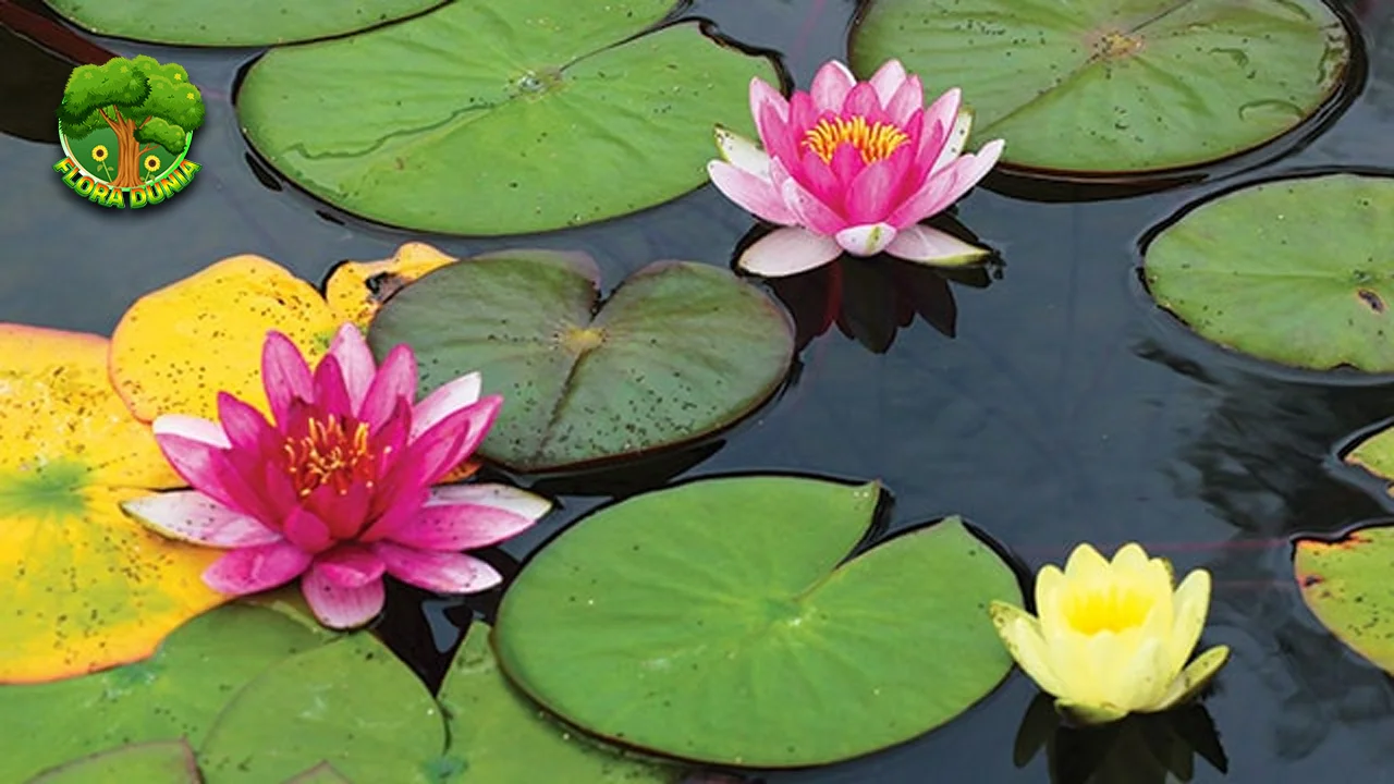 Teratai Bunga Suci 8 Tumbuh dari Lumpur