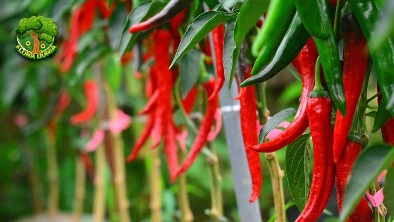 Si Pedas yang Membara Kisah Unik 10 Pohon Cabai