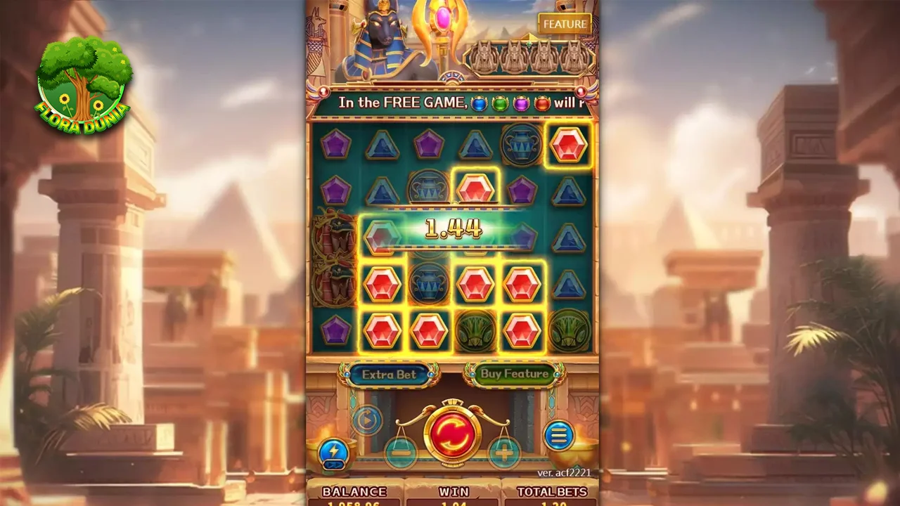 Egypt Bonanza Saksikan 400 Sphinx di Dalam Game