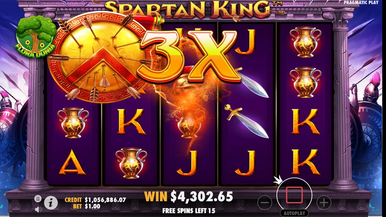 Spartan King 85 Garis Keras Meluap Seketika