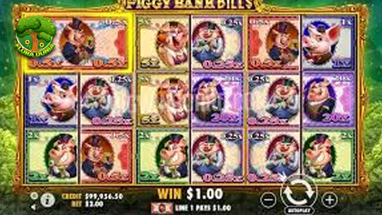 Piggy Bank Bills 300 Level Up Kekayaanmu Penuh